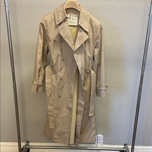 London Fog Women’s Classic Tan Trench Coat